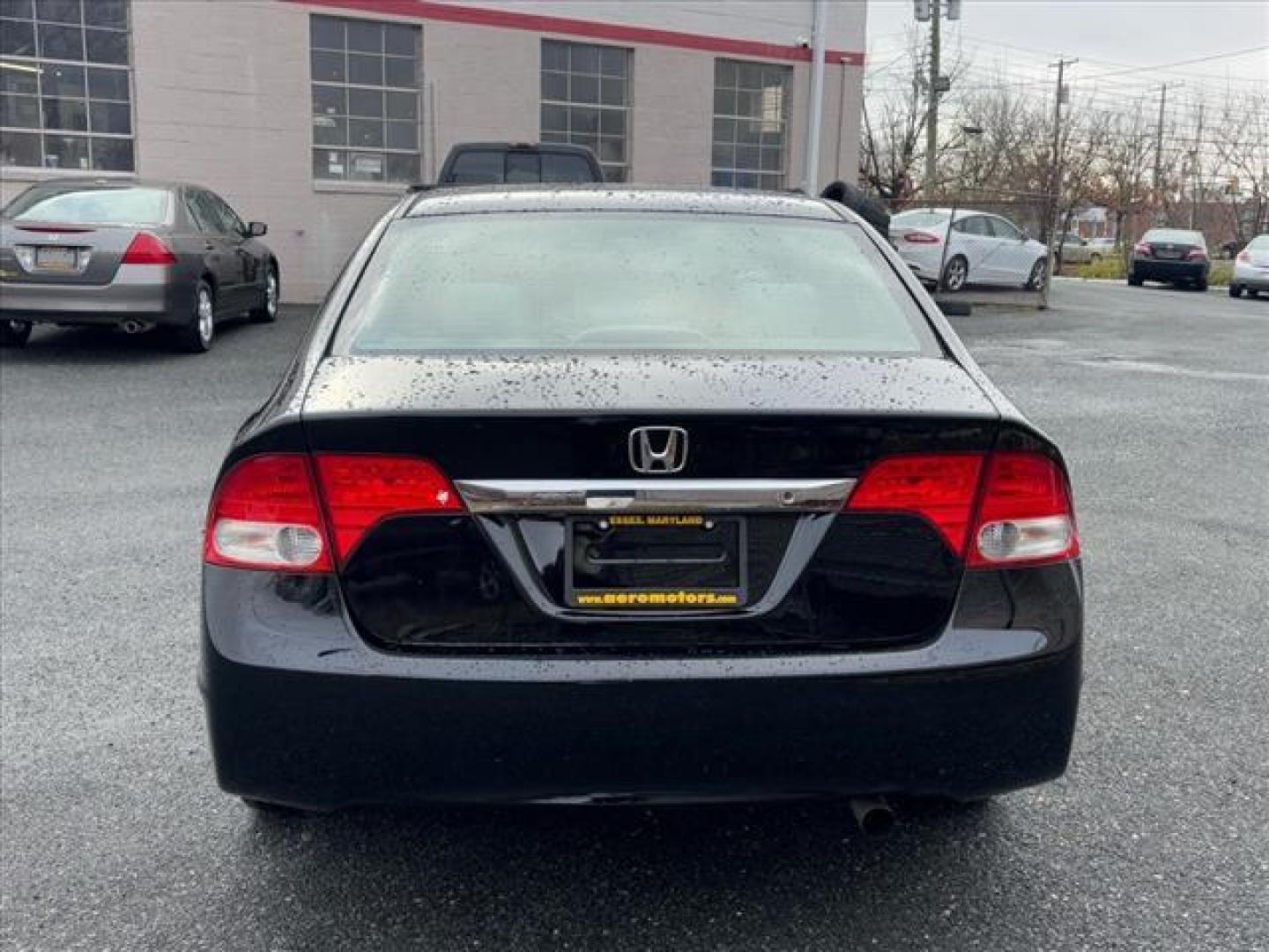 2009 Black Honda Civic LX (2HGFA16539H) with an 1.8L 4 Cylinder Fuel Injected engine, Automatic transmission, located at 50 Eastern Blvd., Essex, MD, 21221, (410) 686-3444, 39.304367, -76.484947 - Photo#3