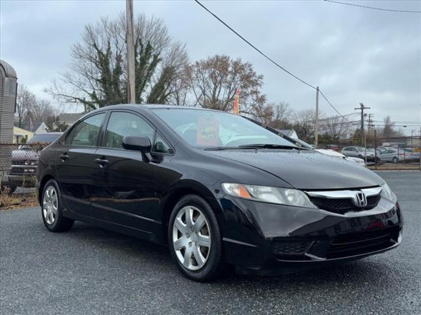 2009 Black Honda Civic LX (2HGFA16539H) with an 1.8L 4 Cylinder Fuel Injected engine, Automatic transmission, located at 50 Eastern Blvd., Essex, MD, 21221, (410) 686-3444, 39.304367, -76.484947 - Photo#5