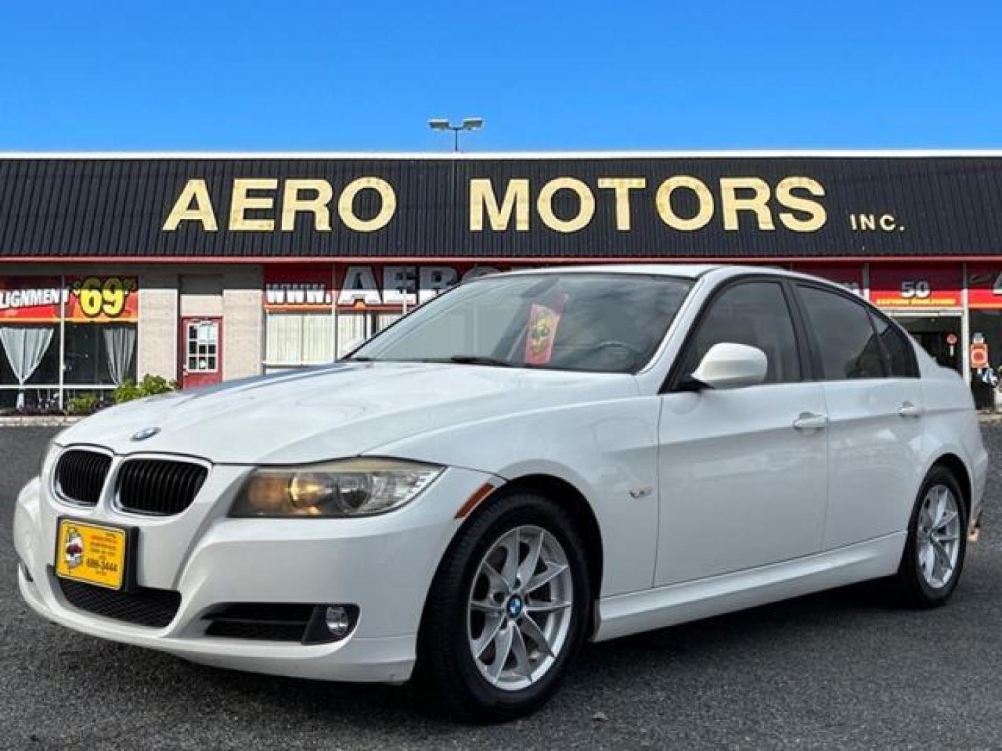 2010 White BMW 3 Series 328i (WBAPH7G58AN) with an 3.0L 6 Cylinder Fuel Injected engine, Automatic transmission, located at 50 Eastern Blvd., Essex, MD, 21221, (410) 686-3444, 39.304367, -76.484947 - Photo#0