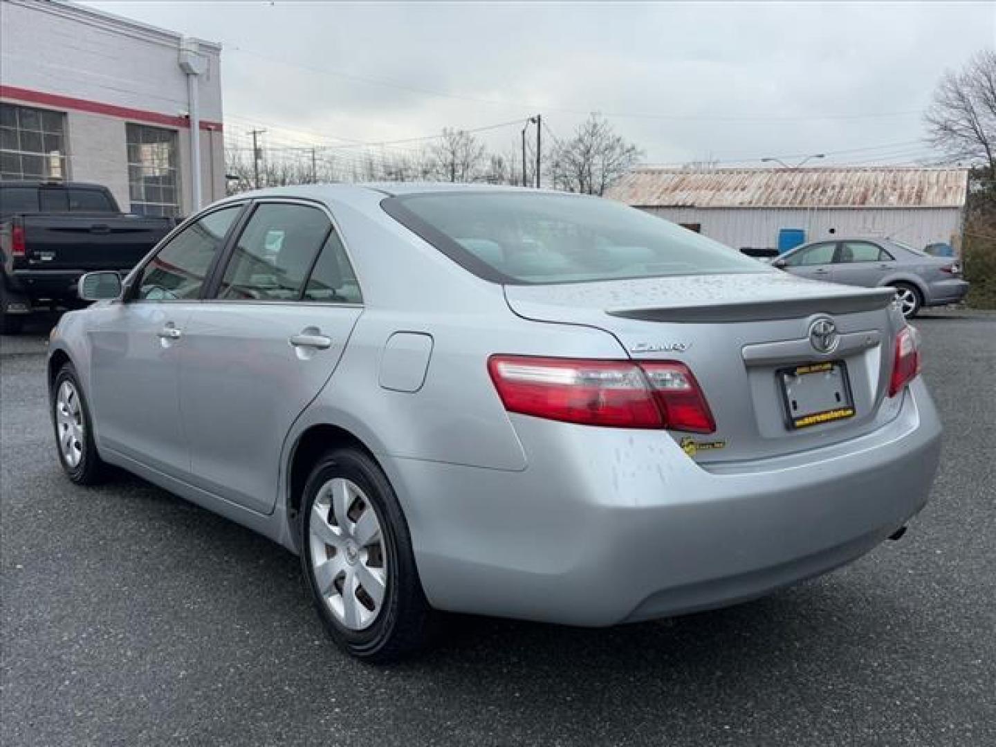 2007 Silver Toyota Camry LE (JTNBE46K073) with an 2.4L 4 Cylinder Fuel Injected engine, 5-Speed Automatic transmission, located at 50 Eastern Blvd., Essex, MD, 21221, (410) 686-3444, 39.304367, -76.484947 - Photo#2