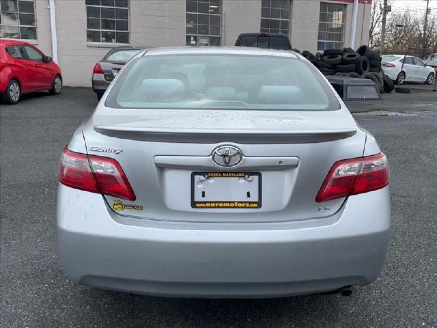 2007 Silver Toyota Camry LE (JTNBE46K073) with an 2.4L 4 Cylinder Fuel Injected engine, 5-Speed Automatic transmission, located at 50 Eastern Blvd., Essex, MD, 21221, (410) 686-3444, 39.304367, -76.484947 - Photo#3