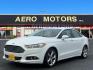 2016 White Ford Fusion SE (3FA6P0HD6GR) with an 1.5L 4 Cylinder Turbocharged engine, Automatic transmission, located at 50 Eastern Blvd., Essex, MD, 21221, (410) 686-3444, 39.304367, -76.484947 - Photo#0