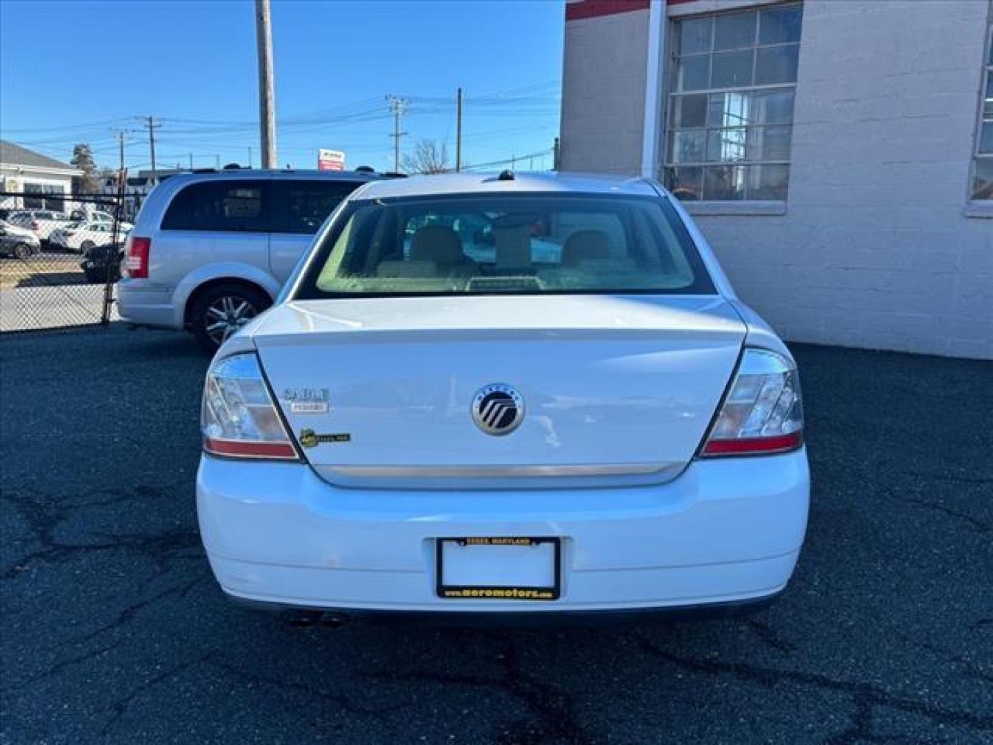 2008 White Mercury Sable Premier (1MEHM42W88G) with an 3.5L 6 Cylinder Fuel Injected engine, Automatic transmission, located at 50 Eastern Blvd., Essex, MD, 21221, (410) 686-3444, 39.304367, -76.484947 - Photo#3