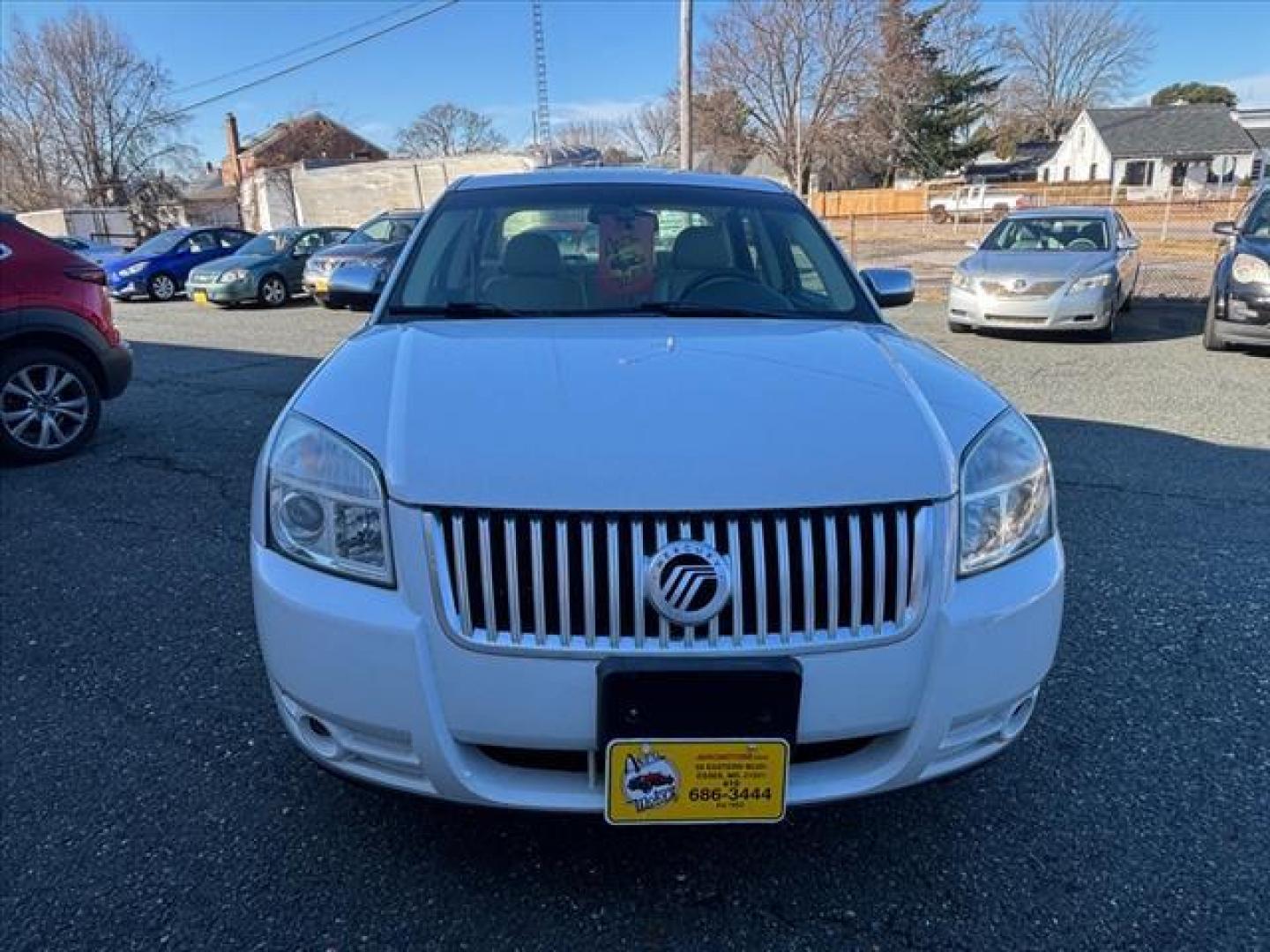 2008 White Mercury Sable Premier (1MEHM42W88G) with an 3.5L 6 Cylinder Fuel Injected engine, Automatic transmission, located at 50 Eastern Blvd., Essex, MD, 21221, (410) 686-3444, 39.304367, -76.484947 - Photo#5