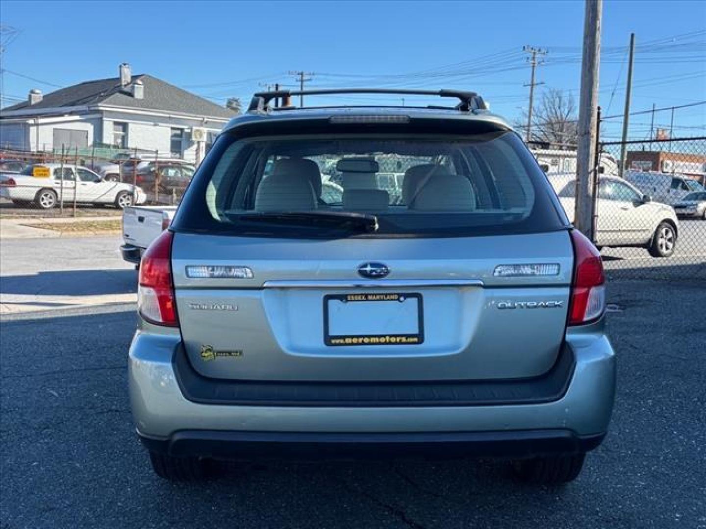 2009 Green Subaru Outback 2.5i Special Edition (4S4BP61C897) with an 2.5L 4 Cylinder Sequential-Port F.I. engine, Automatic transmission, located at 50 Eastern Blvd., Essex, MD, 21221, (410) 686-3444, 39.304367, -76.484947 - Photo#3