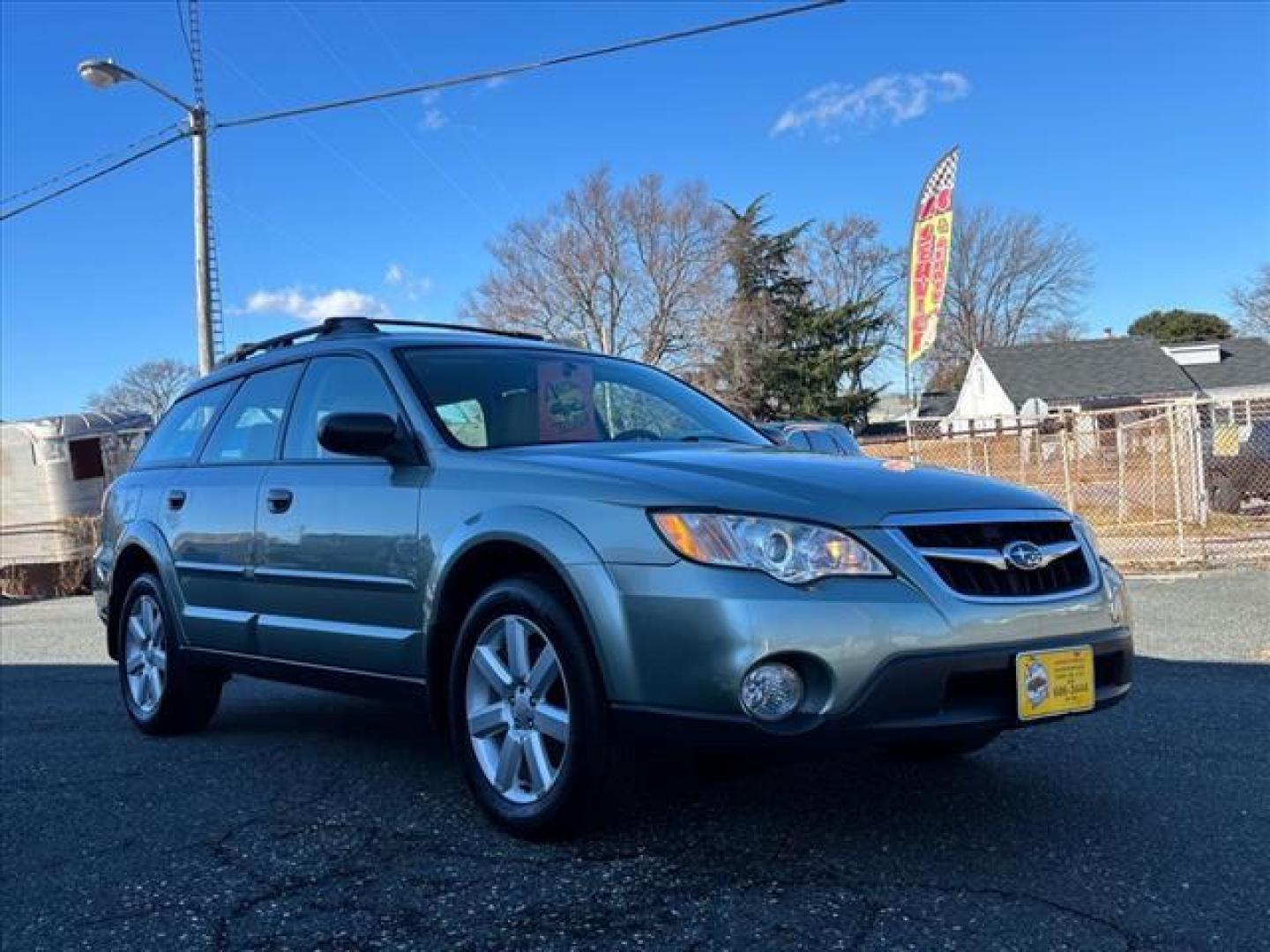 2009 Green Subaru Outback 2.5i Special Edition (4S4BP61C897) with an 2.5L 4 Cylinder Sequential-Port F.I. engine, Automatic transmission, located at 50 Eastern Blvd., Essex, MD, 21221, (410) 686-3444, 39.304367, -76.484947 - Photo#7