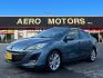 2011 Gunmetal Blue Mazda Mazda3 s Sport (JM1BL1U53B1) with an 2.5L 2.5L I4 167hp 168ft. lbs. Sequential-Port F.I. engine, 5-Speed Automatic with Sportshift Manual 5A transmission, located at 50 Eastern Blvd., Essex, MD, 21221, (410) 686-3444, 39.304367, -76.484947 - Photo#0