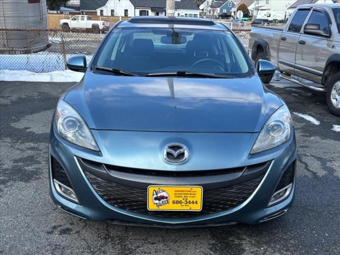 2011 Gunmetal Blue Mazda Mazda3 s Sport (JM1BL1U53B1) with an 2.5L 2.5L I4 167hp 168ft. lbs. Sequential-Port F.I. engine, 5-Speed Automatic with Sportshift Manual 5A transmission, located at 50 Eastern Blvd., Essex, MD, 21221, (410) 686-3444, 39.304367, -76.484947 - Photo#6