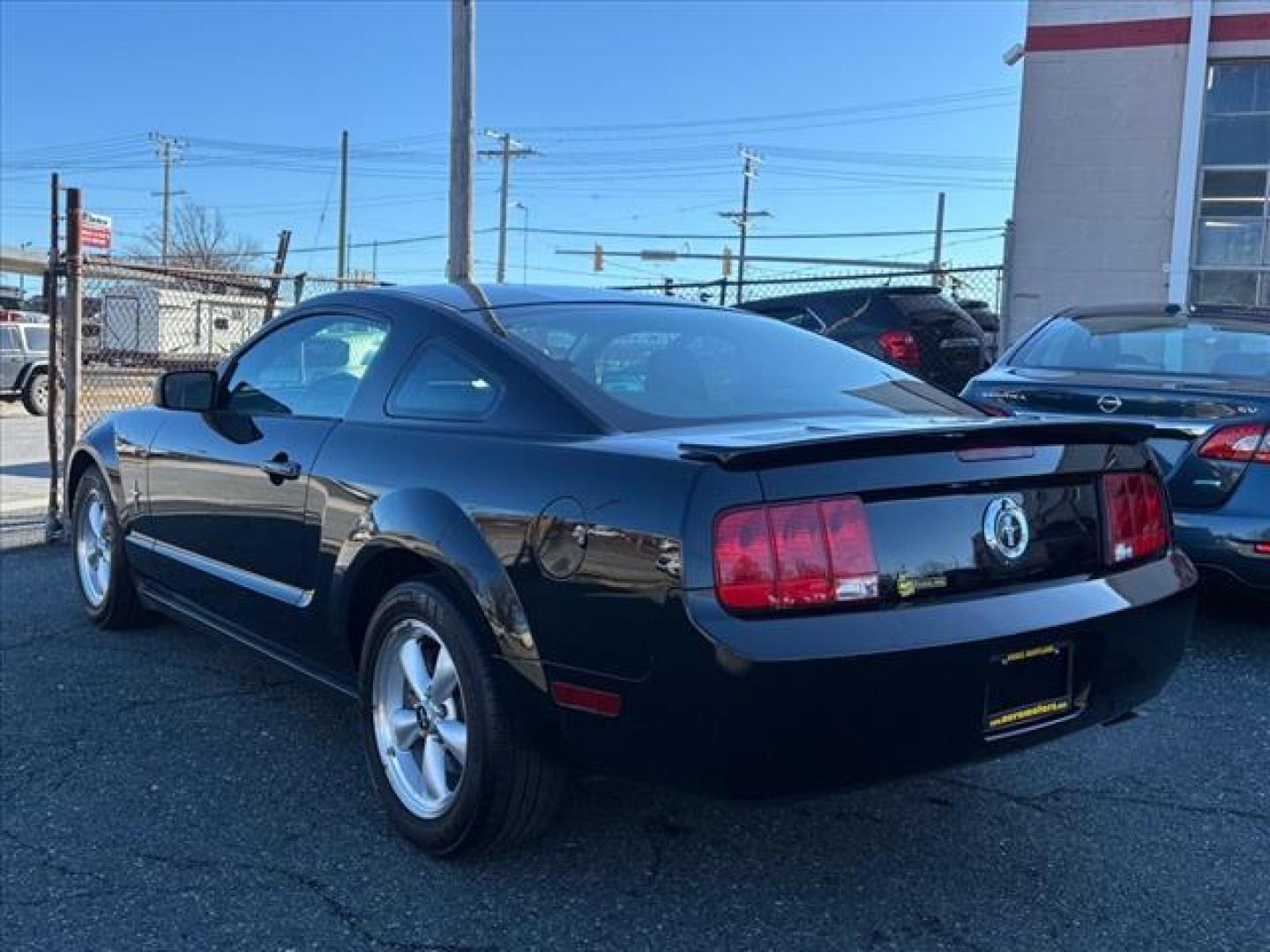 2007 Black Ford Mustang V6 Premium (1ZVFT80NX75) with an 4.0L 4.0L V6 210hp 240ft. lbs. Fuel Injected engine, Automatic transmission, located at 50 Eastern Blvd., Essex, MD, 21221, (410) 686-3444, 39.304367, -76.484947 - Photo#2