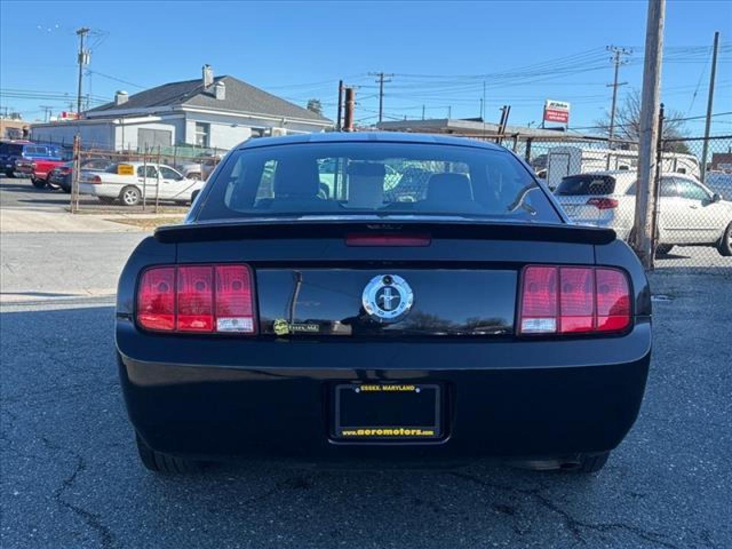 2007 Black Ford Mustang V6 Premium (1ZVFT80NX75) with an 4.0L 4.0L V6 210hp 240ft. lbs. Fuel Injected engine, Automatic transmission, located at 50 Eastern Blvd., Essex, MD, 21221, (410) 686-3444, 39.304367, -76.484947 - Photo#3