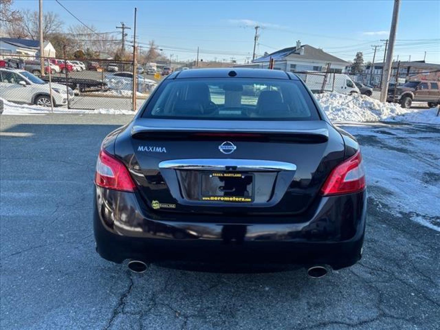 2011 Crimson Black Nissan Maxima 3.5 SV (1N4AA5AP6BC) with an 3.5L 3.5L V6 290hp 261ft. lbs. Sequential-Port F.I. engine, Xtronic CVT transmission, located at 50 Eastern Blvd., Essex, MD, 21221, (410) 686-3444, 39.304367, -76.484947 - Photo#3