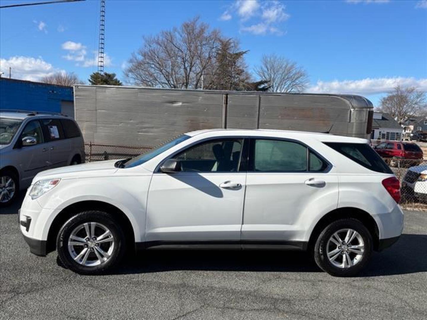 2013 Summit White Chevrolet Equinox LS (1GNALBEK5DZ) with an 2.4L 4 Cylinder Fuel Injected engine, Automatic transmission, located at 50 Eastern Blvd., Essex, MD, 21221, (410) 686-3444, 39.304367, -76.484947 - Photo#1