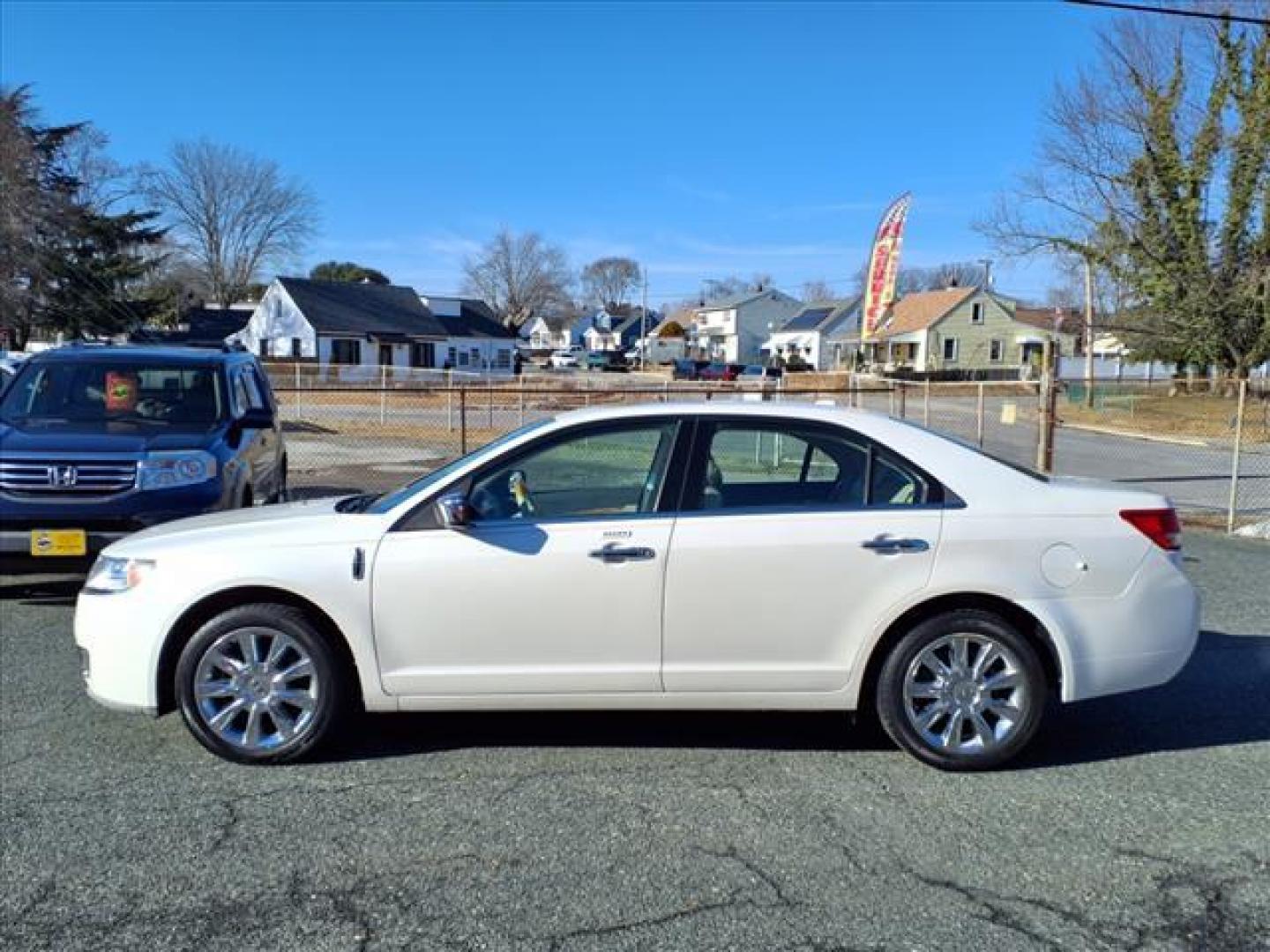 2012 White Platinum Metallic Tri-Coat Lincoln MKZ Base (3LNHL2GC4CR) with an 3.5L 6 Cylinder Sequential-Port F.I. engine, Automatic transmission, located at 50 Eastern Blvd., Essex, MD, 21221, (410) 686-3444, 39.304367, -76.484947 - Photo#1