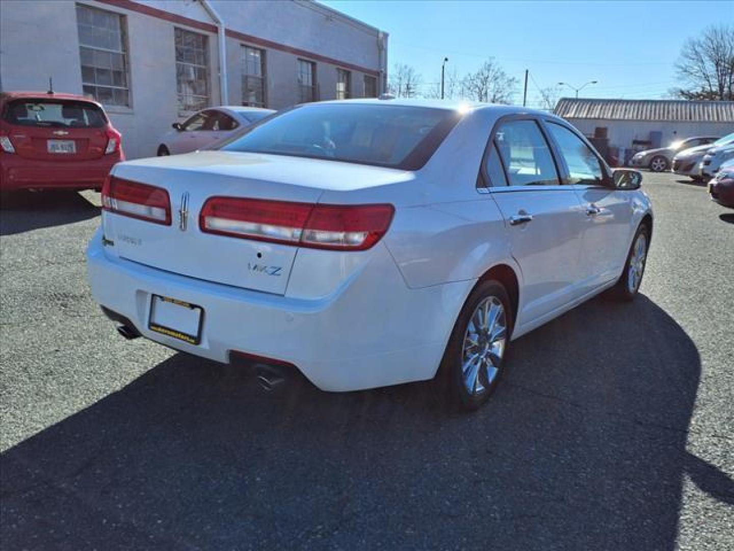 2012 White Platinum Metallic Tri-Coat Lincoln MKZ Base (3LNHL2GC4CR) with an 3.5L 6 Cylinder Sequential-Port F.I. engine, Automatic transmission, located at 50 Eastern Blvd., Essex, MD, 21221, (410) 686-3444, 39.304367, -76.484947 - Photo#4