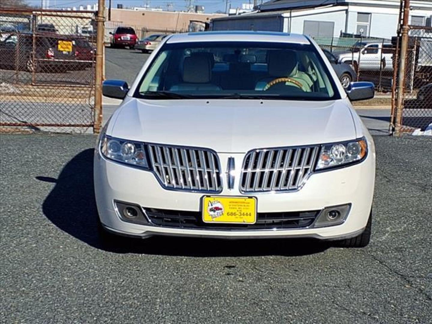 2012 White Platinum Metallic Tri-Coat Lincoln MKZ Base (3LNHL2GC4CR) with an 3.5L 6 Cylinder Sequential-Port F.I. engine, Automatic transmission, located at 50 Eastern Blvd., Essex, MD, 21221, (410) 686-3444, 39.304367, -76.484947 - Photo#7