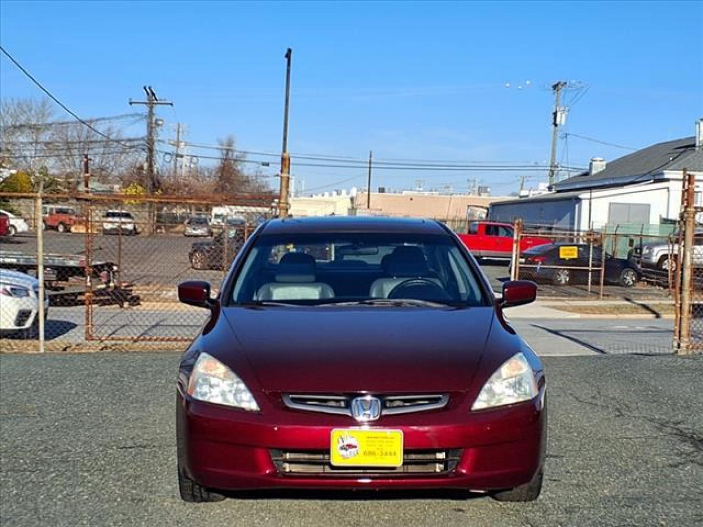 2005 Redondo Red Pearl Honda Accord EX w/Leather (1HGCM56865A) with an 2.4L 4 Cylinder Fuel Injected engine, Automatic transmission, located at 50 Eastern Blvd., Essex, MD, 21221, (410) 686-3444, 39.304367, -76.484947 - Photo#7