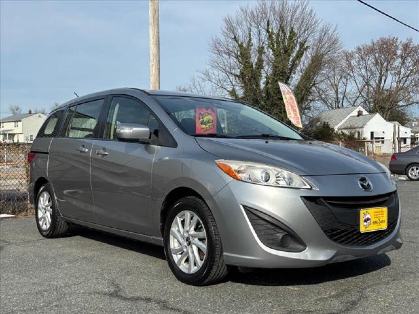 2013 Liquid Silver Metallic Mazda Mazda5 Sport (JM1CW2BL0D0) with an 2.5L 2.5L I4 157hp 163ft. lbs. Fuel Injected engine, 5-Speed Automatic with Sportshift Manual 5A transmission, located at 50 Eastern Blvd., Essex, MD, 21221, (410) 686-3444, 39.304367, -76.484947 - Photo#7