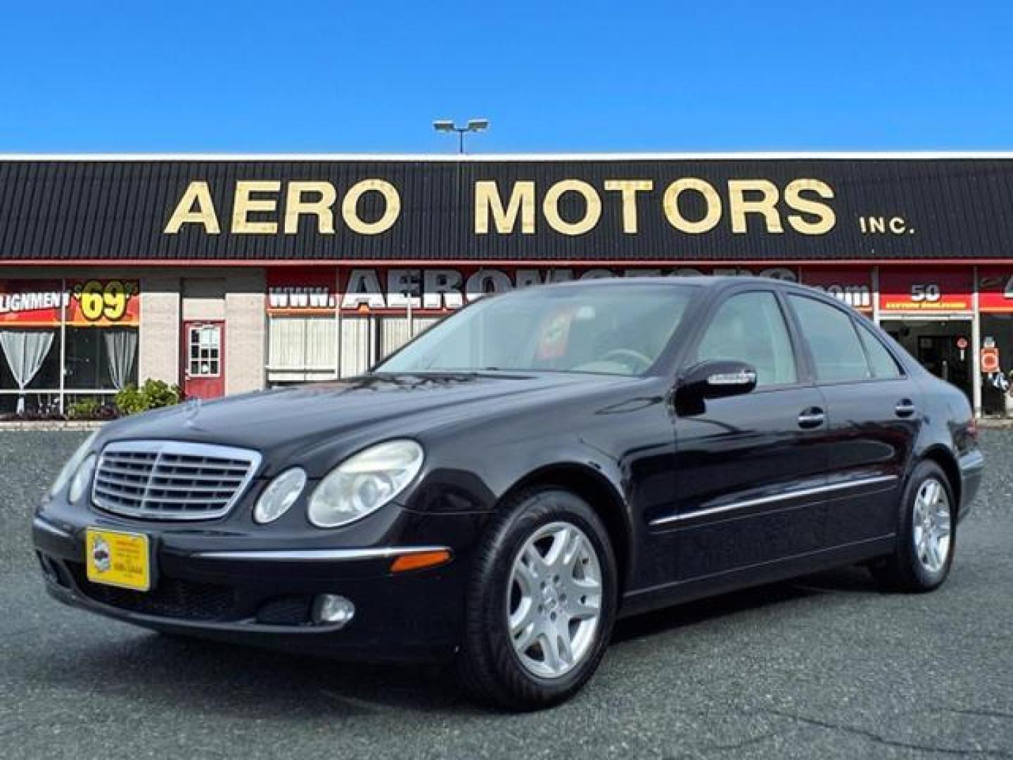 2005 Black 40 Mercedes-Benz E-Class E 320 (WDBUF65J85A) with an 3.2L 6 Cylinder Fuel Injected engine, Automatic transmission, located at 50 Eastern Blvd., Essex, MD, 21221, (410) 686-3444, 39.304367, -76.484947 - Photo#0