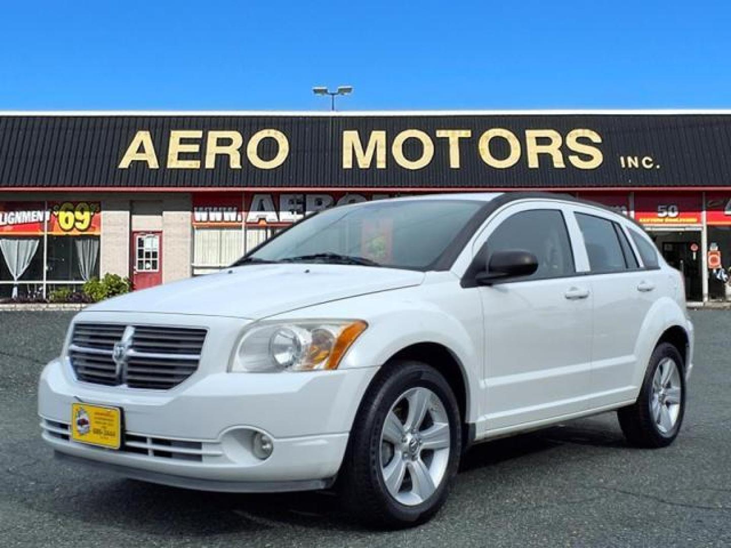 2012 Bright White Clear Coat Dodge Caliber SXT (1C3CDWDAXCD) with an 2.0L 4 Cylinder Sequential-Port F.I. engine, Automatic transmission, located at 50 Eastern Blvd., Essex, MD, 21221, (410) 686-3444, 39.304367, -76.484947 - Photo#0